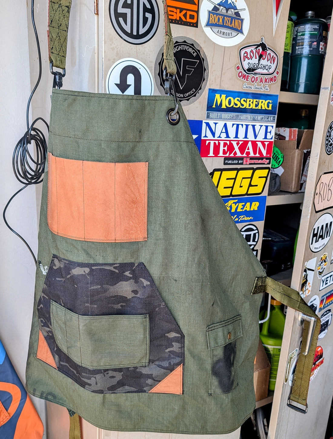 Built for Myself: A Shop Apron from a Surplus Duffel - Stormcrow Overland